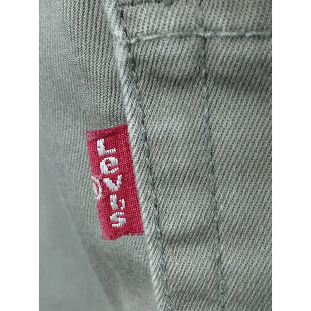 Levi's 511 Gray Straight Leg Slim Fit Jeans Men Size W34 L32